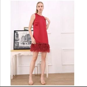 NWT JB by Julie Brown Mello Rosie Red Dress
